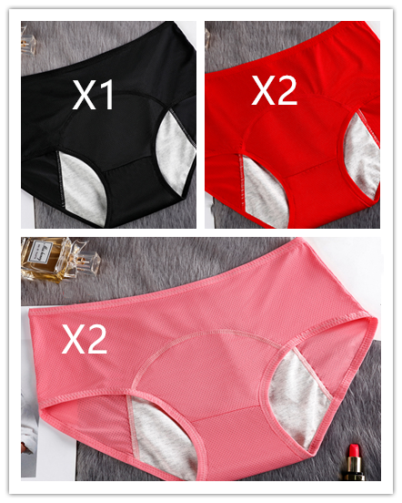 5PCS Menstrual Underwear Women Leak Proof Panties 5PCS Menstrual Underwear Women Leak Proof Panties